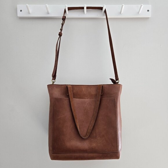 Madewell Handbags - The Zip-Top Medium Transport Tote - Madewell